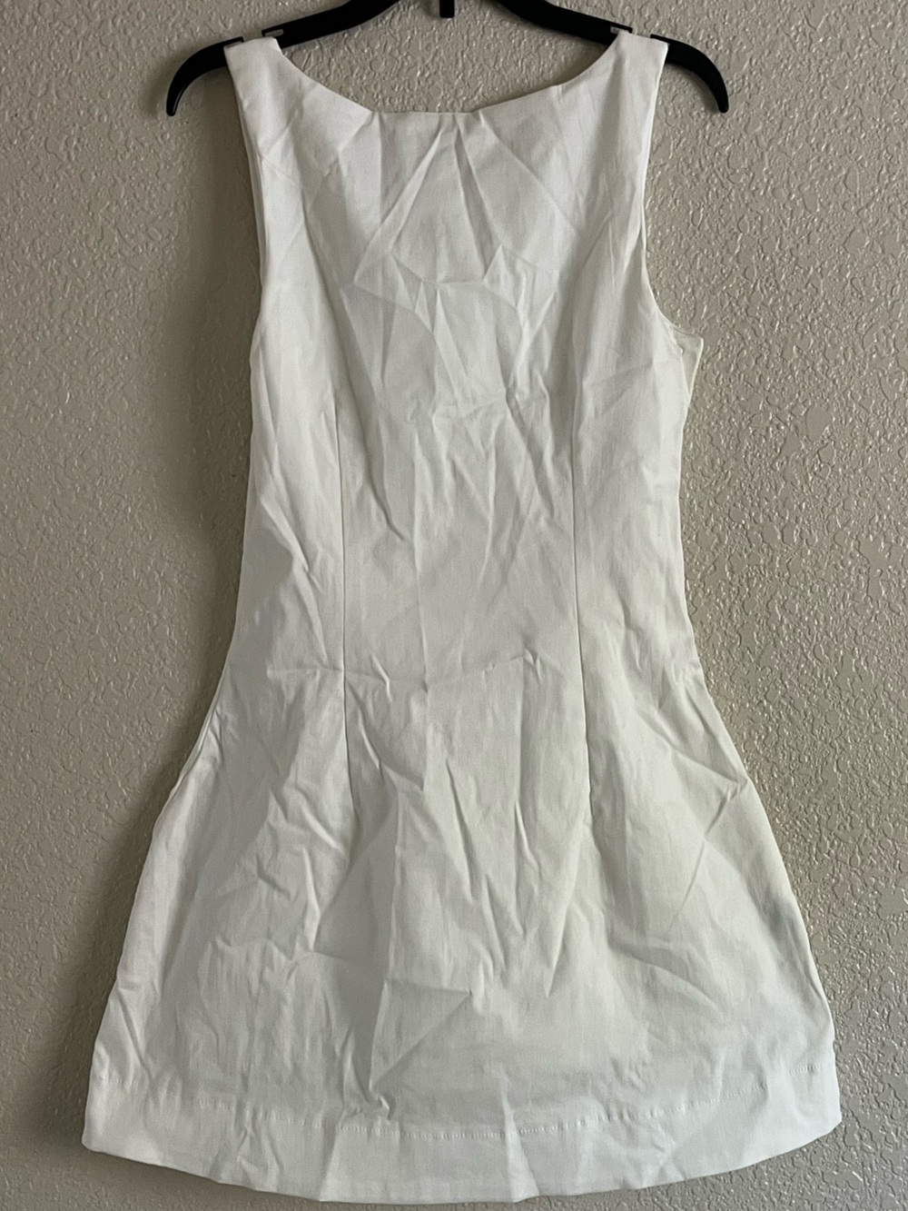Classic White Sleeveless Dress